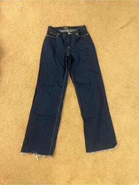 Lilly Pulitzer Dark Blue Wide-Leg Jeans